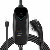 Lectron 110 Volt 15 Amps, Level 1 Electric Vehicle Charger, ETL Certified, 16ft Extension Cord J1772 Cable, Portable for J1772 EVs with NEMA 5-15 Plug