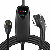 Lectron 240 Volt 40 Amps, Level 2 Electric Vehicle Charger, ETL Certified, NEMA 14-50 Plug, 16ft Extension Cord Cable and Portable for J1772 EVs and Plug-in Hybrid Vehicles