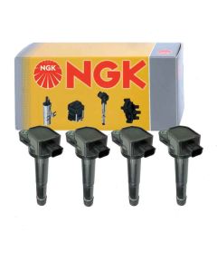4 pc NGK Ignition Coils for 2009-2014 Acura TSX 2.4L L4