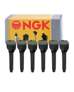 6 pc NGK Ignition Coils for 2012-2017 Jeep Wrangler 3.6L V6
