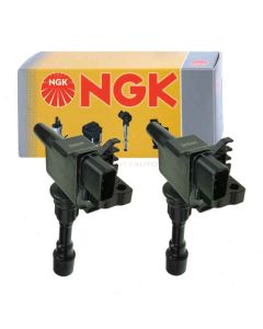 2 pc NGK Ignition Coils for 2001-2005 Mazda Miata 1.8L L4