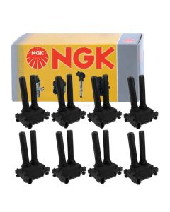 8 pc NGK Ignition Coils for 2011-2019 Ram 1500 5.7L V8