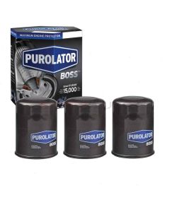 3 pc Purolator BOSS PBL14610 Engine Oil Filters