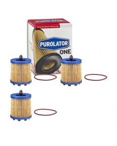 3 pc Purolator ONE PL15436 Engine Oil Filters