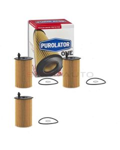 3 pc Purolator ONE PL26127 Engine Oil Filters