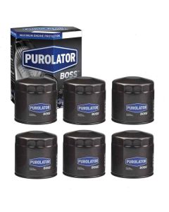 6 pc Purolator BOSS PBL24651 Engine Oil Filters