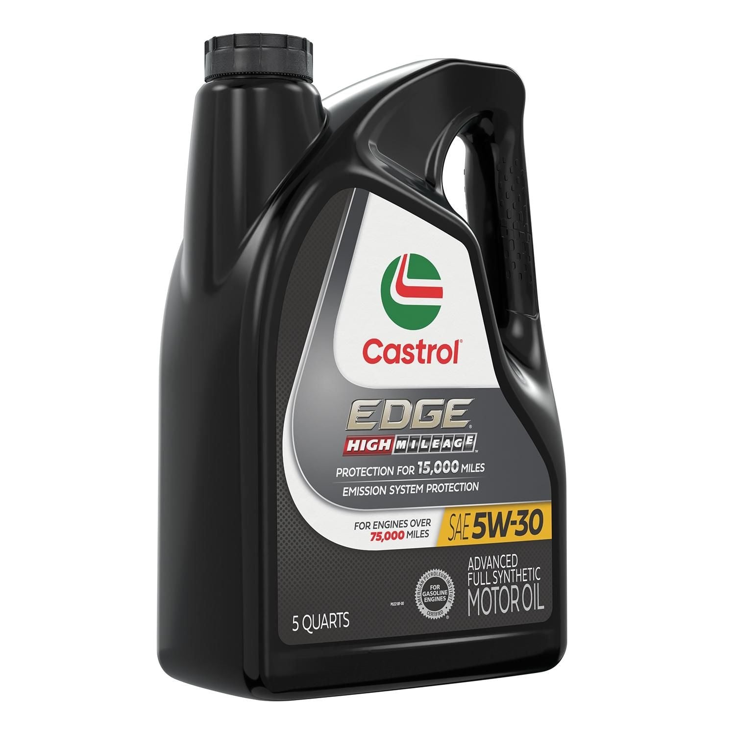 Castrol EDGE High Mileage Full Synthetic Engine Oil 5W-30 5 Quart