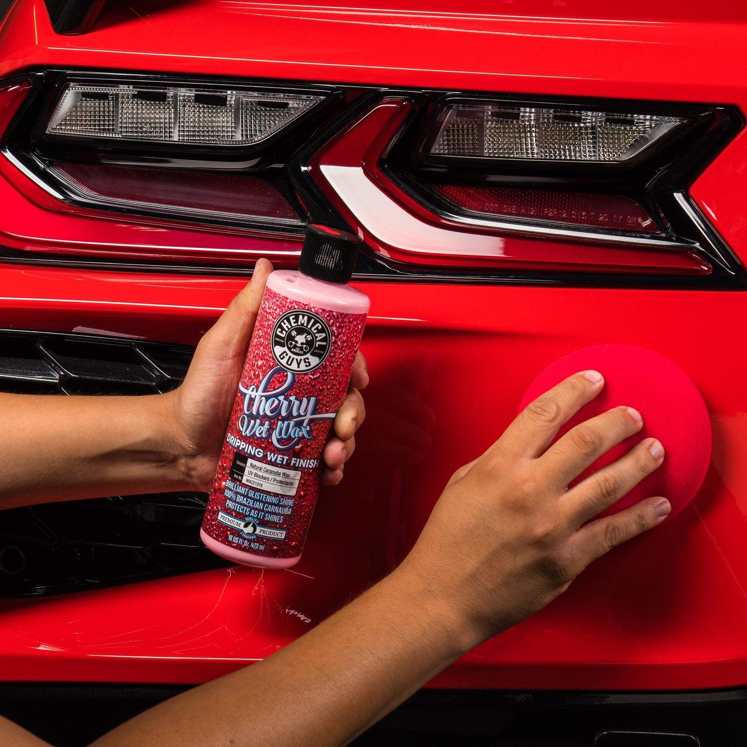 Chemical Guys Cherry Wet Wax Carnauba Cream Wax 16oz