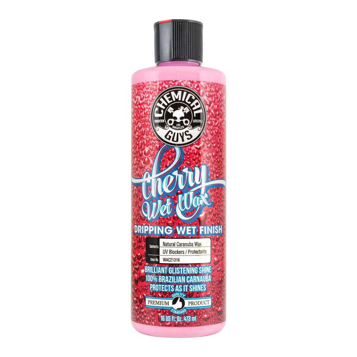 Chemical Guys Cherry Wet Wax Carnauba Cream Wax 16oz