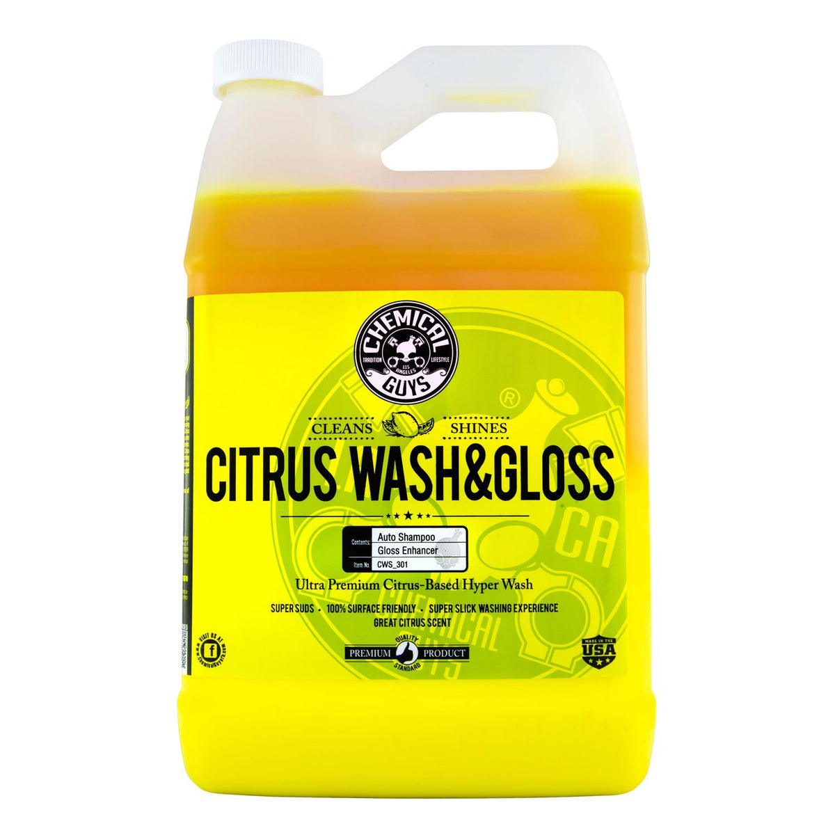 Chemical Guys Citrus Wash and Gloss 1 Gallon