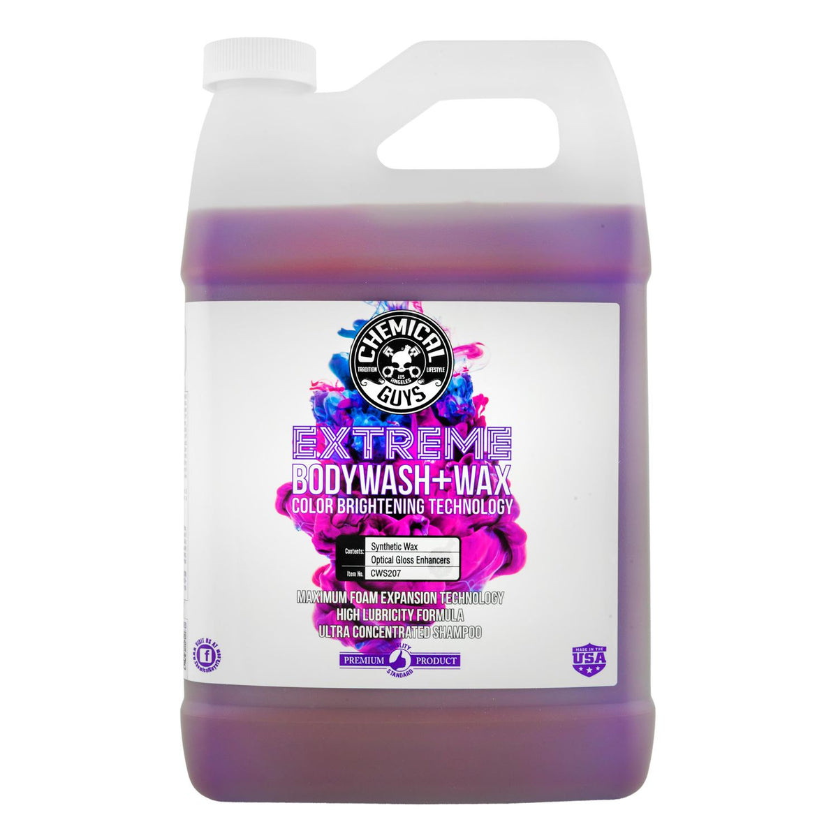 Chemical Guys Extreme Body Wash and Wax Liquid 1 Gallon