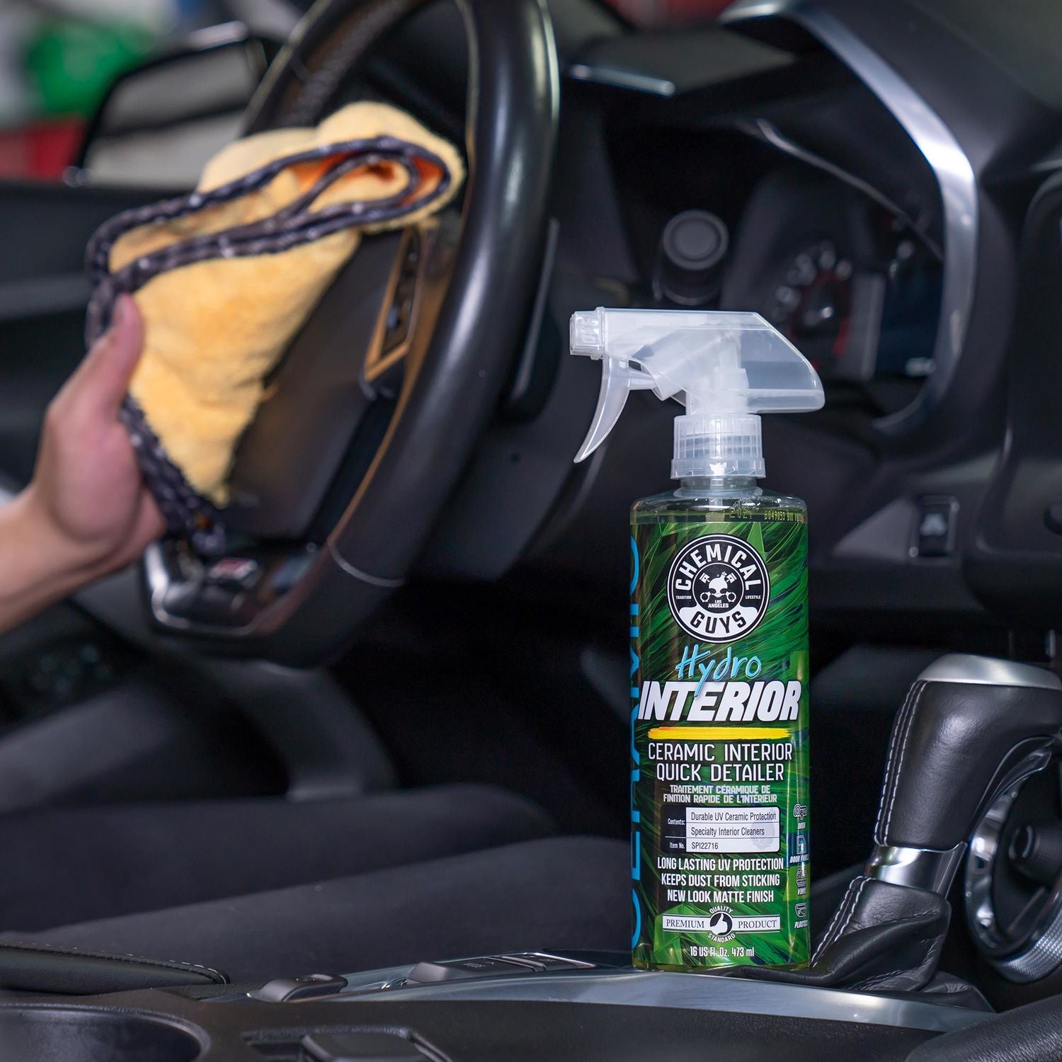 Chemical Guys Hydro Interior Ceramic Quick Detailer Spray 16oz