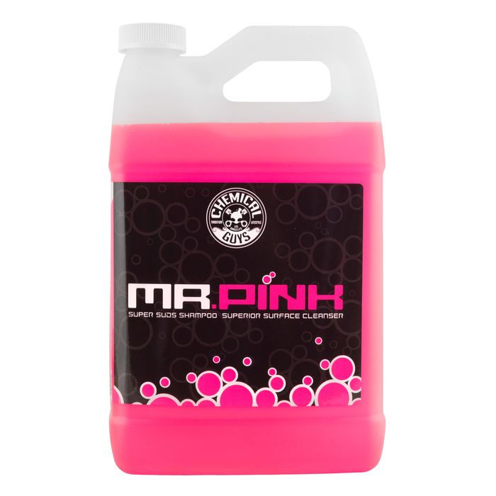 Chemical Guys Mr. Pink Super Suds Superior Surface Cleanser Car Wash Liquid 1 Gallon