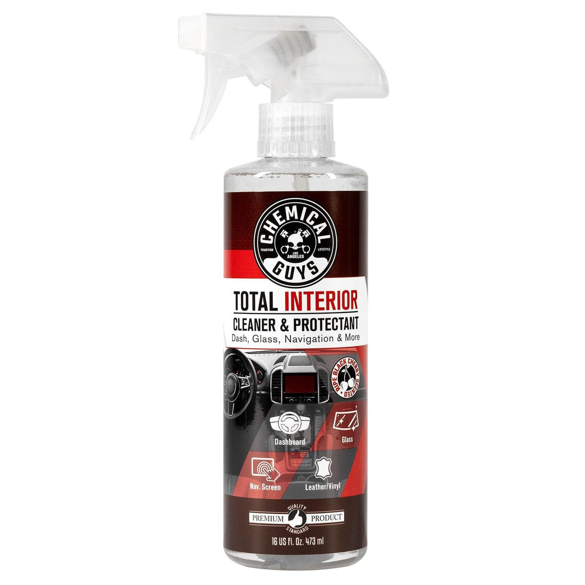 Chemical Guys Total Interior Cleaner and Protectant with Black Cherry Scent 16oz