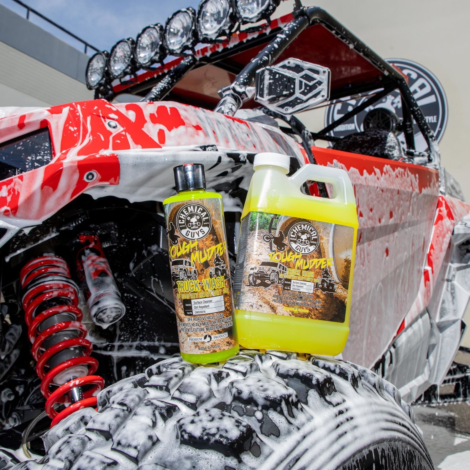Chemical Guys Tough Mudder Off-Road Truck and ATV Heavy Duty Wash Liquid 1 Gallon