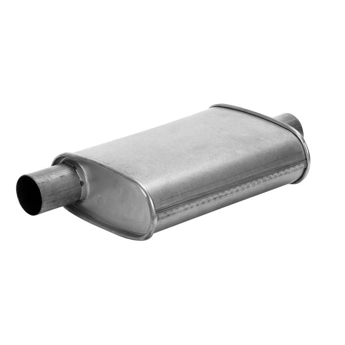 Cherry Bomb 2in Offset Inlet x 2in Center Outlet Glasspack Muffler