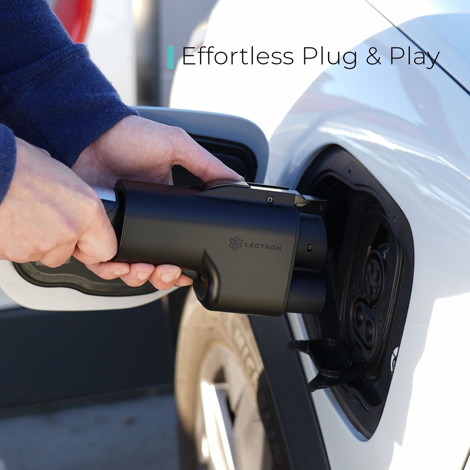 Lectron 1,000 Volt 500 Amps Tesla Supercharger (NACS) to CCS Powerful EV Adapter, Charge your CCS1 EV at Tesla Superchargers with Vortex Plug