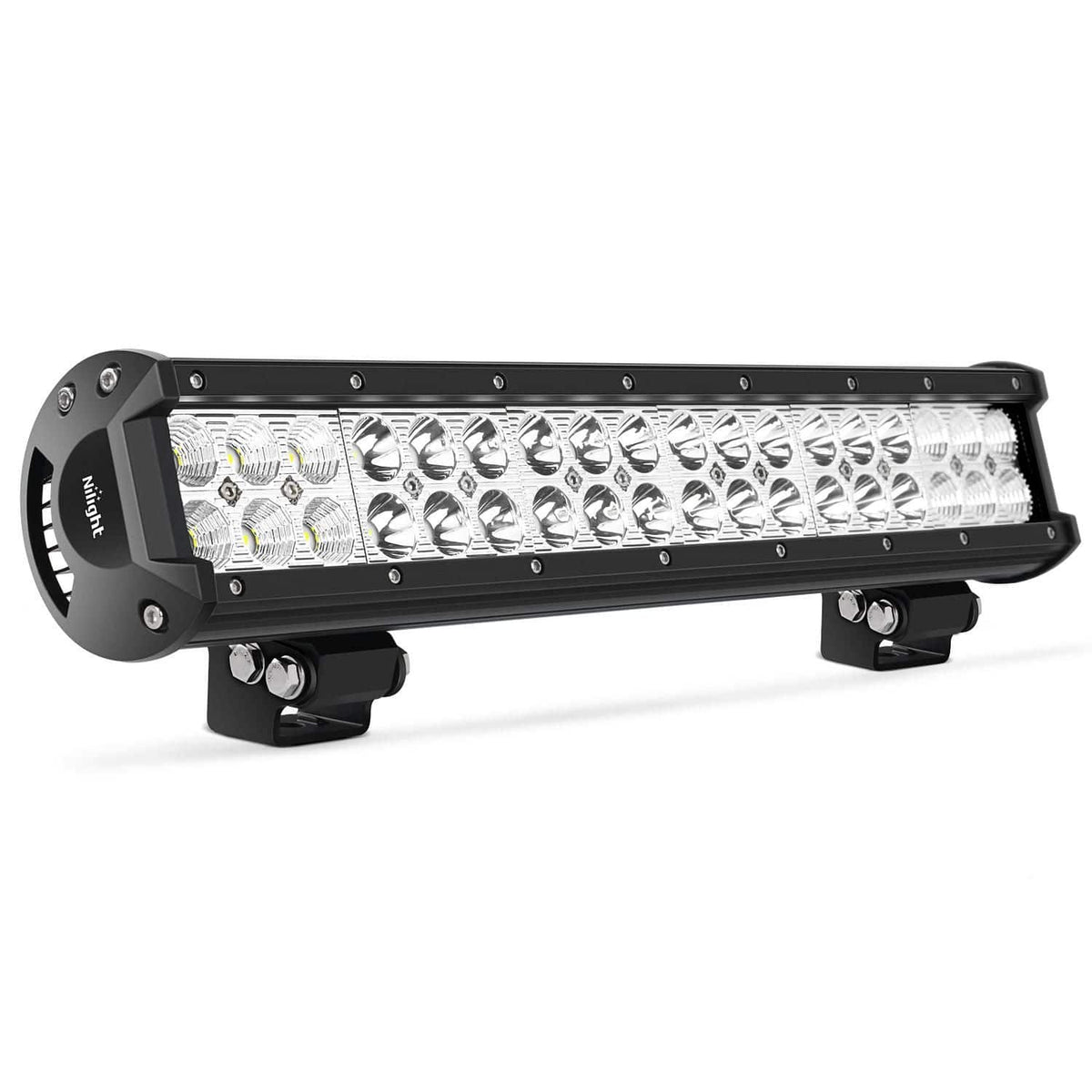Nilight 17in 108W Spot Flood Combo LED Light Bar