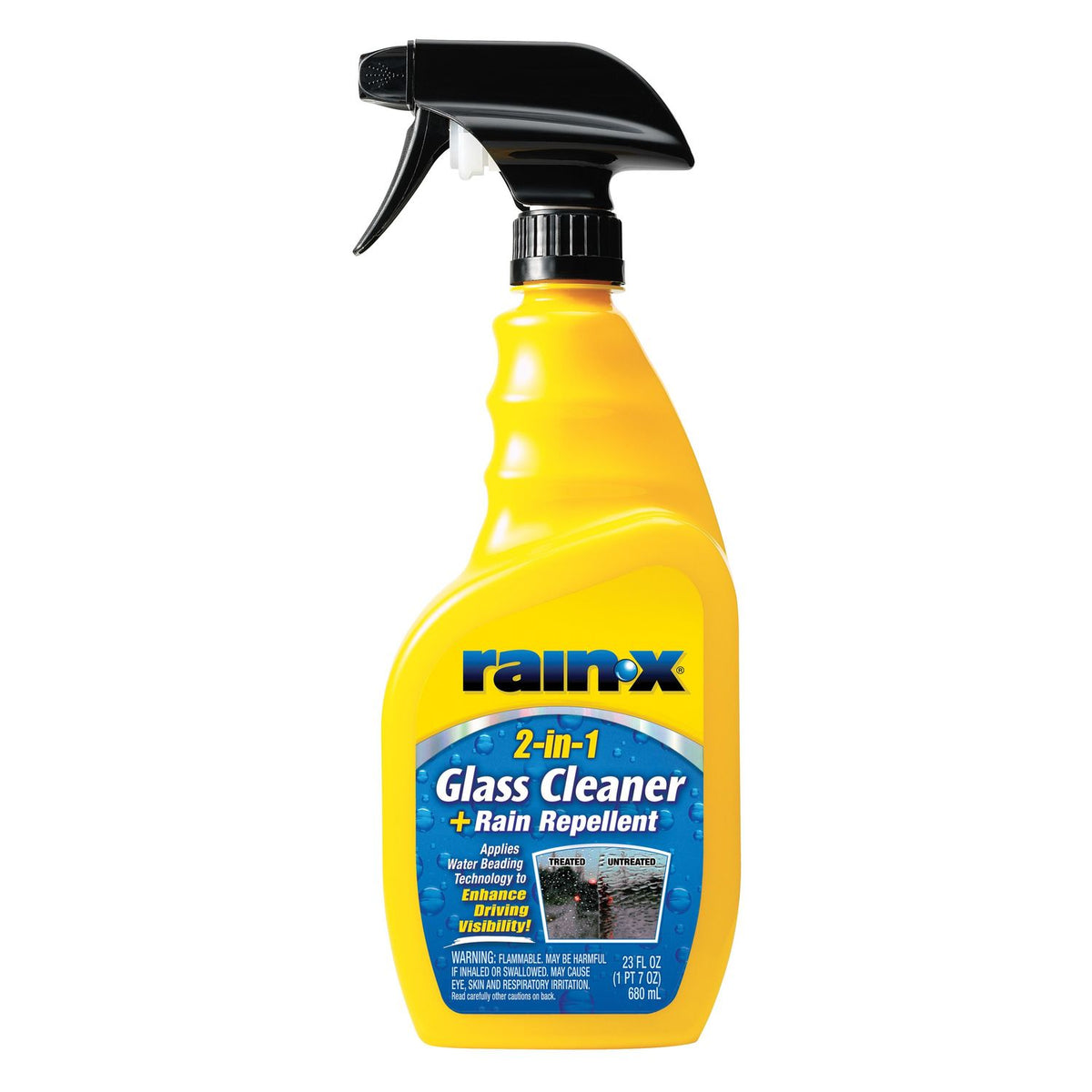 Rain-X 2-in-1 Glass Cleaner and Rain Repellent 23oz