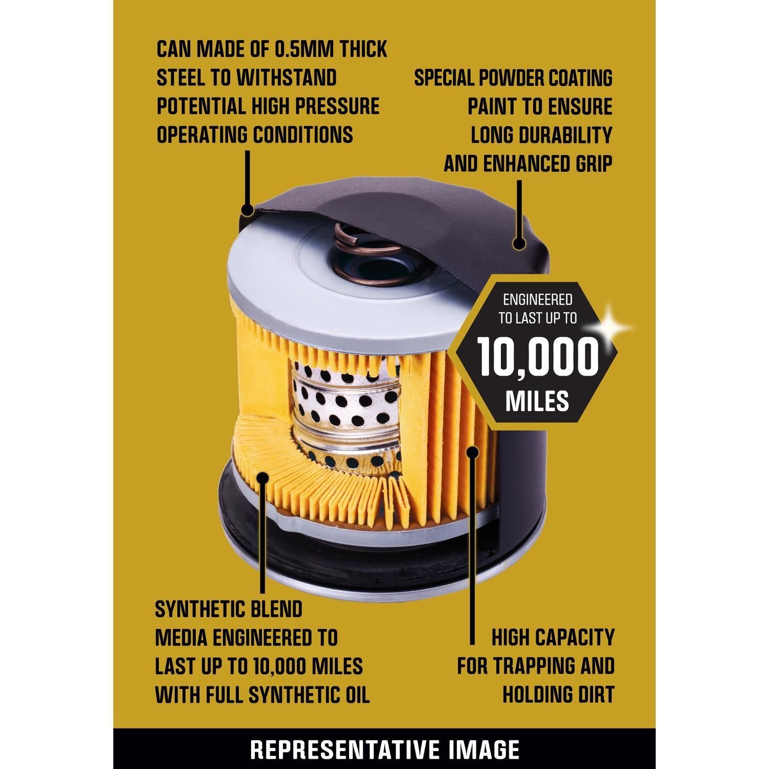 STP Extended Life Oil Filter S7317XL