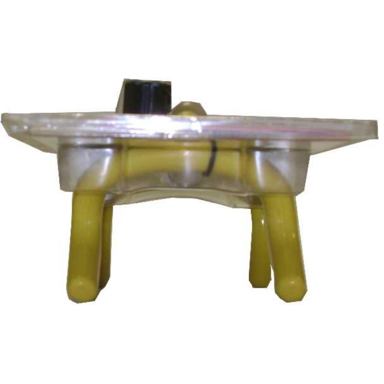 The Club Yellow Twin Hook Steering Wheel Security Lock