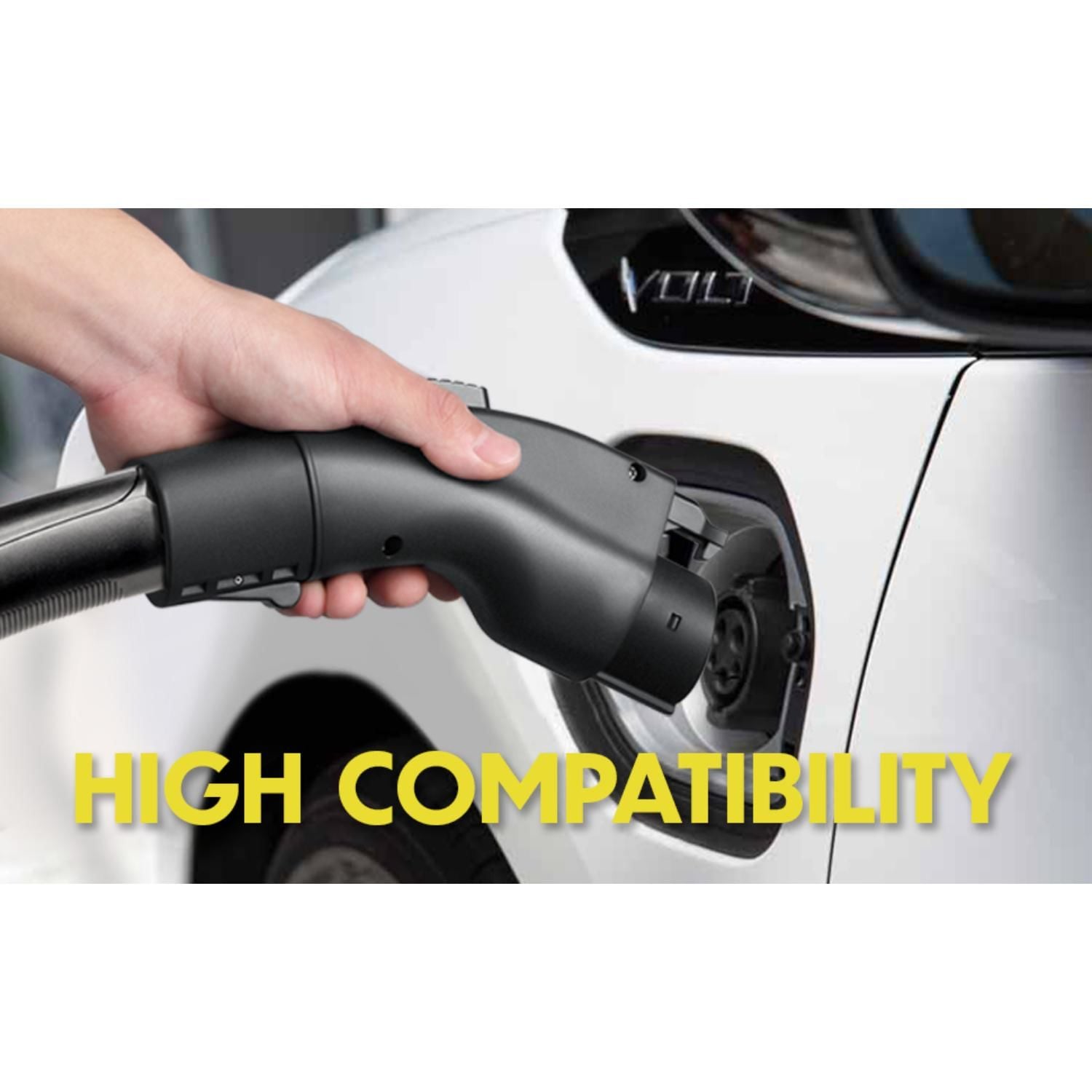 Lectron 250 Volt 48 Amps Maximum Tesla to J1772 Electric Vehicle Charging Adapter