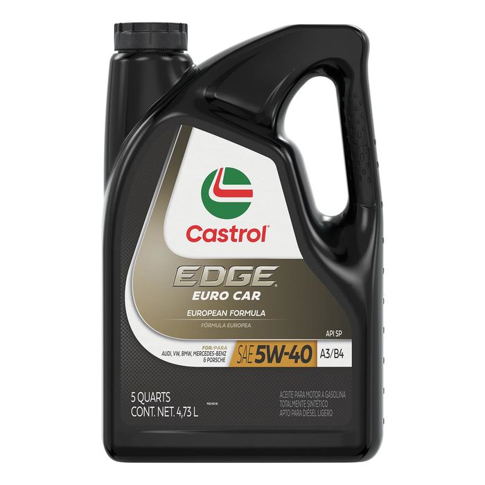 Castrol EDGE Full Synthetic Engine Oil 5W-40 5 Quart