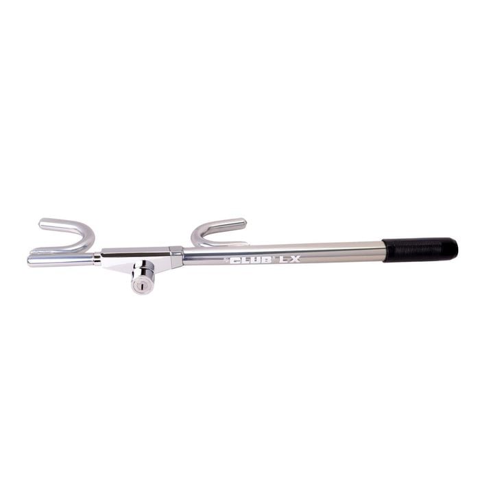 The Club Series Clear Steering Wheel Security Lock