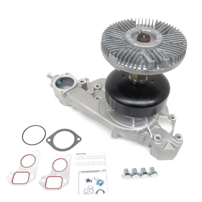 Duralast Engine Water Pump with Fan Clutch MCK1007
